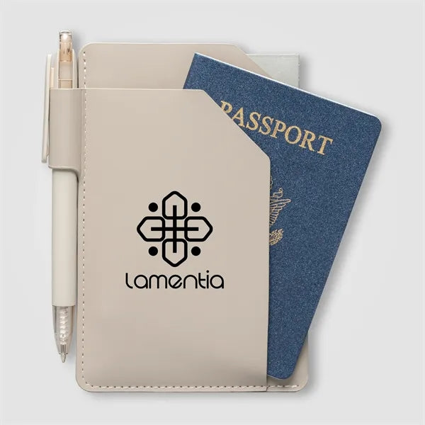 Malmo Passport Holder Notebook - A6 - Debossed