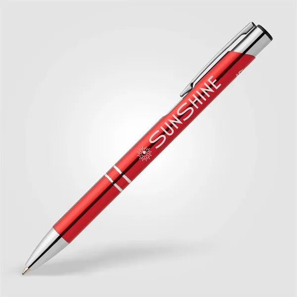 Tres-Chic Recycled Aluminum Metallic Chrome Trim Pen - Laser