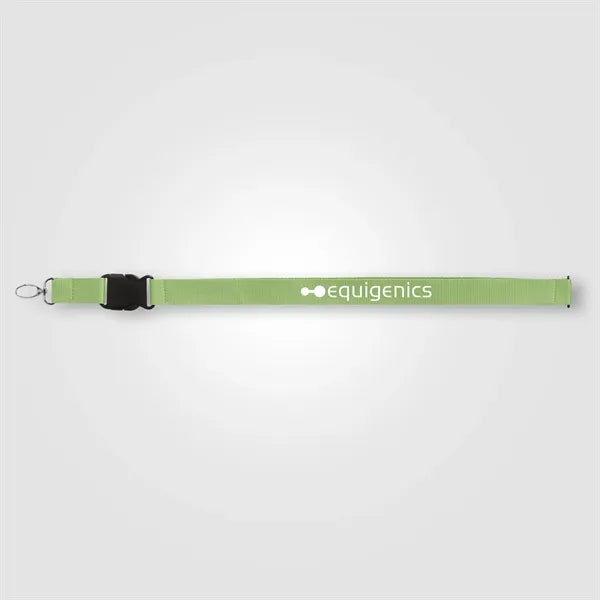 Jex rPET Breakaway Buckle Lanyard - 21.65" x 1" - Silkscreen