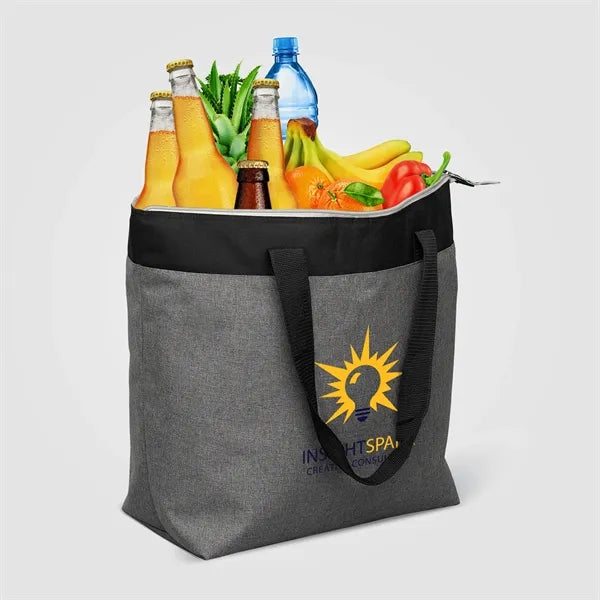 Metropolis 600D Recycled Cooler Tote 44Can 20L-Heat Transfer