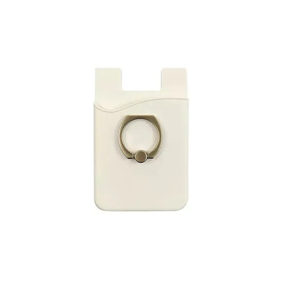 Card Holder with Ring Grip for Back of Phone