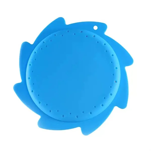Silicone Water Play Flying Discs with Throwing Feature