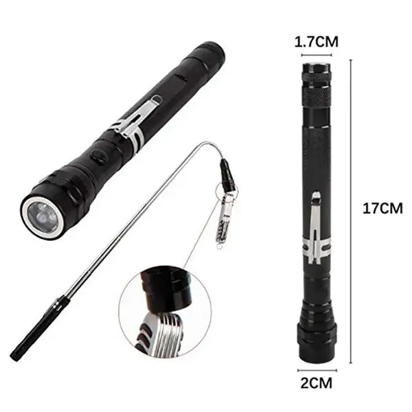 LED Telescopic Flashlight