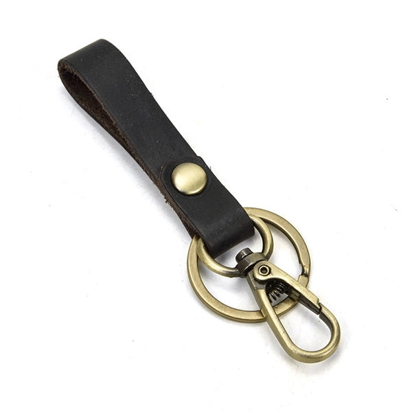 Genuine Leather Key Accessories Chian Ring