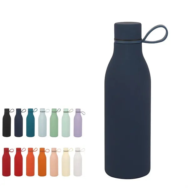 17 Oz Narrow-Mouth Vacuum Insulated Bottle w/ Handle