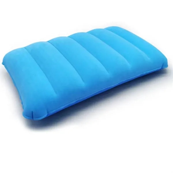Portable Flocked PVC Inflatable Pillow