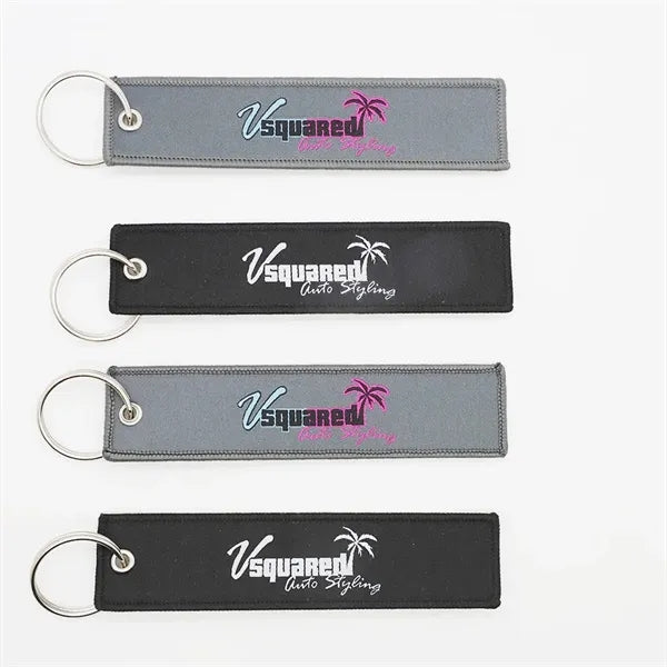 Embroidery Luggage Keychain Tag