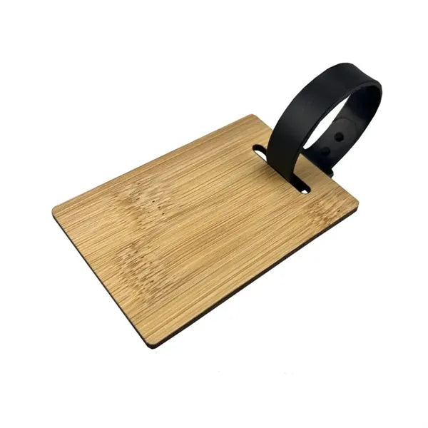 Eco Bamboo Luggage Tags