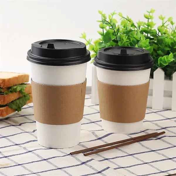Biodegradable Kraft Paper Cup Sleeve