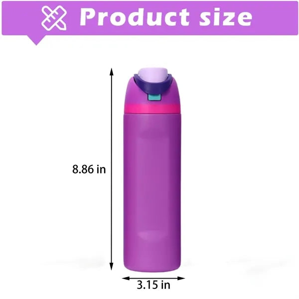 24 OZ Portable Fruit Color Stainless Steel Bottle