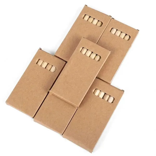 6-Color Eco-Friendly Colored Pencils In Kraft Paper Box