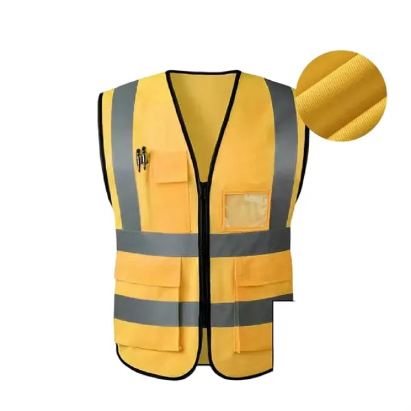 Reflective Safety Vest for High Visibility at Work