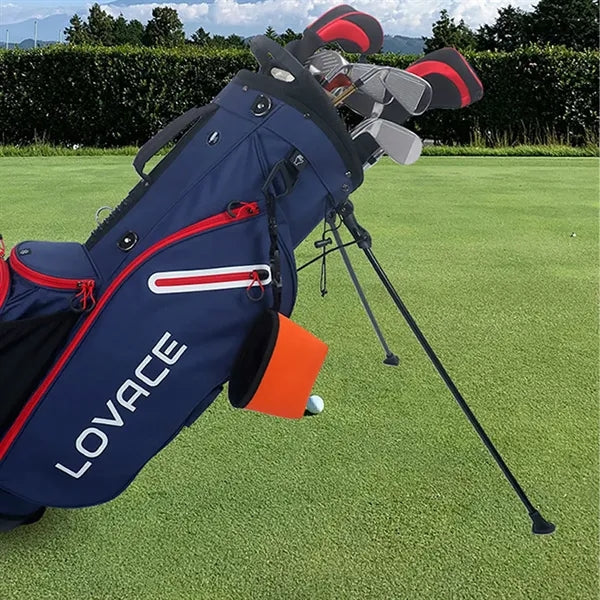 Clip-On Golf Ball and Club Cleaner Pouch Detachable Bag