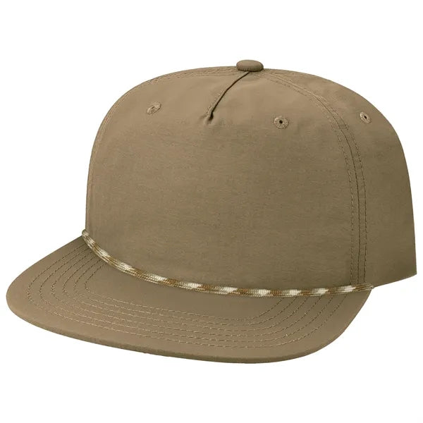 Legacy Relaxed Nylon 5-Panel Cap