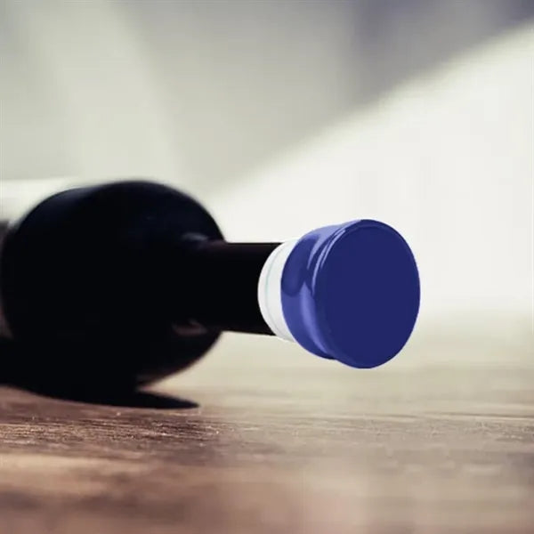 Imprinted Wine Stopper with Cork Base