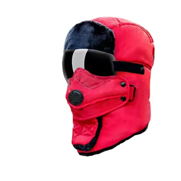 Windproof Face Mask with Anti-Fog Lens
