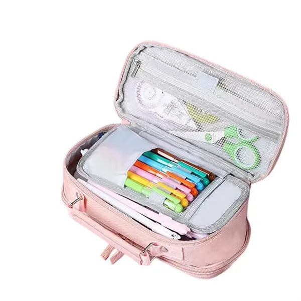 Multi-Layer High-Capacity Pencil Case