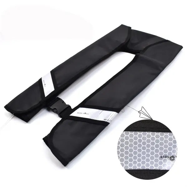 Reflective Striped Inflatable Life Jacket