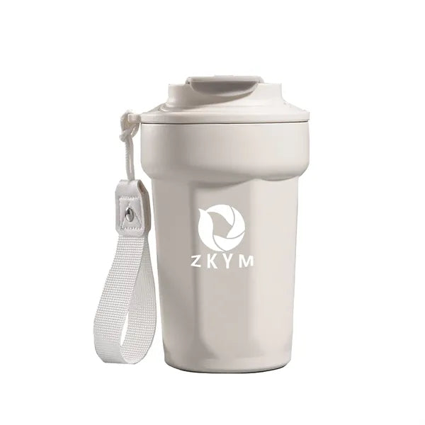 16 oz Stainless Steel Insulated Portable Coffee Mug with Car