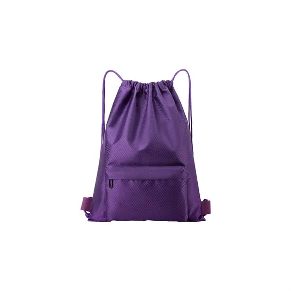 Lightweight Drawstring Backpack Sports Travel Carry