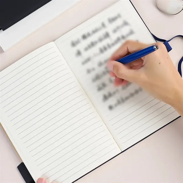 Bamboo Notebook with Built-in Phone Stand