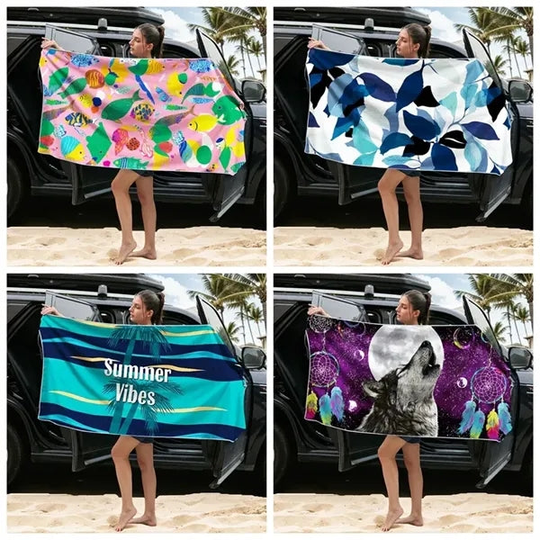 Magnetic Quick-Dry Microfiber Towel