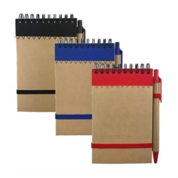 Eco Recycled Jotter With Pen