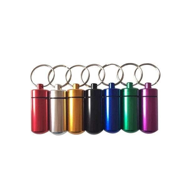 Metal Pill Bottle