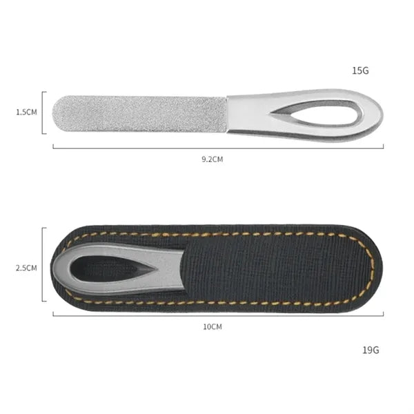 Stainless Steel Nail Files Double Sided