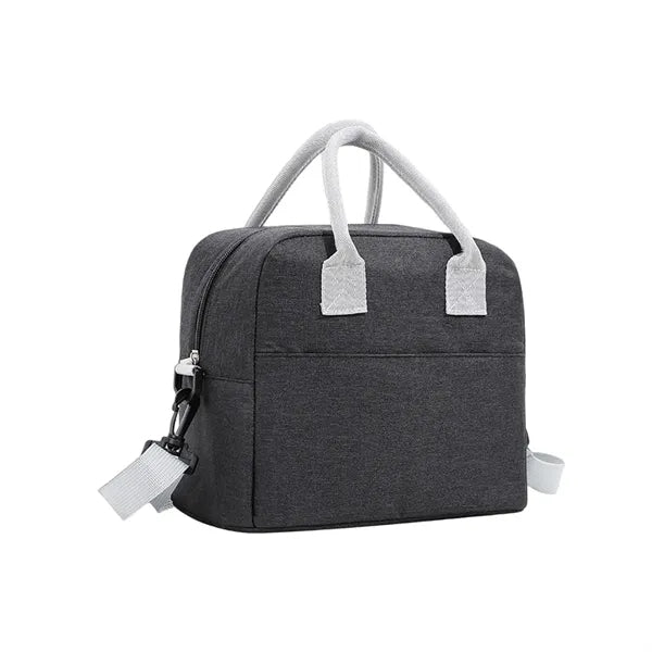 Large Capacity Portable Enforced Handle Lunch Cooler Bag