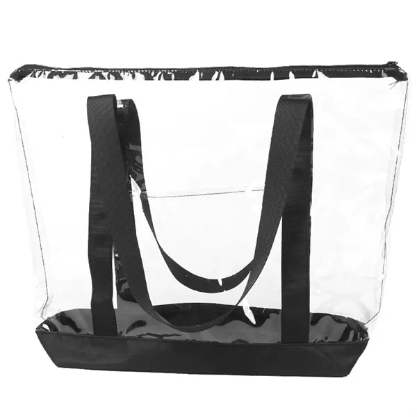 Clear Shopping Bag Security Work Tote Shoulder Bag