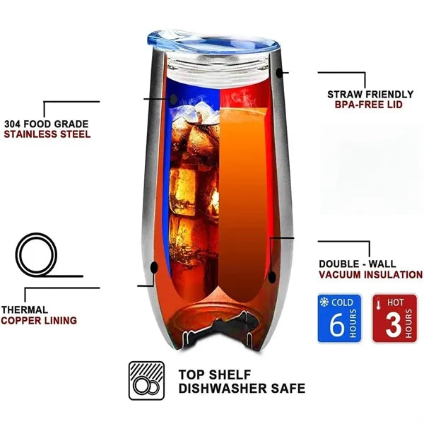 Stainless Steel Champagne Tumbler