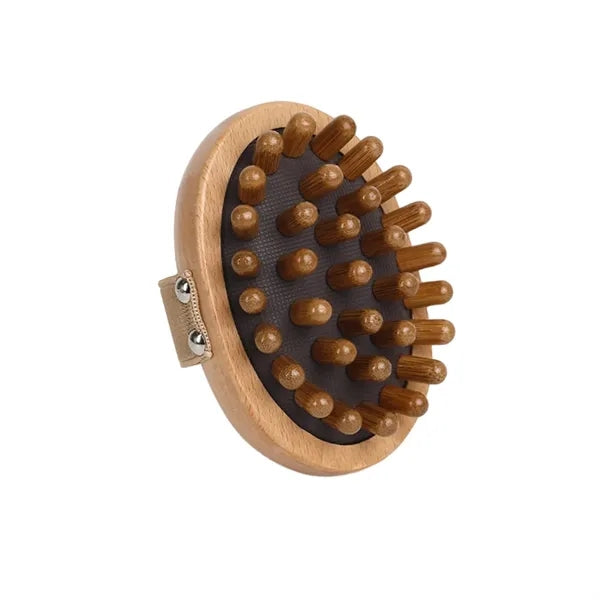 Anti-Static Beech Wood Airbag Meridian Massage Brush
