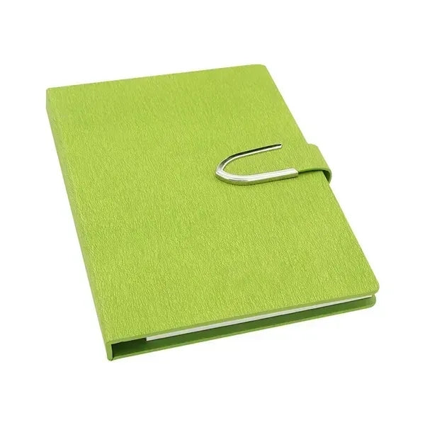 Pu Magnetic Buckle Notebook With Pen