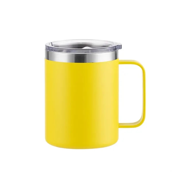 12 oz Stainless Steel Insulated Coffee Mug with Handle