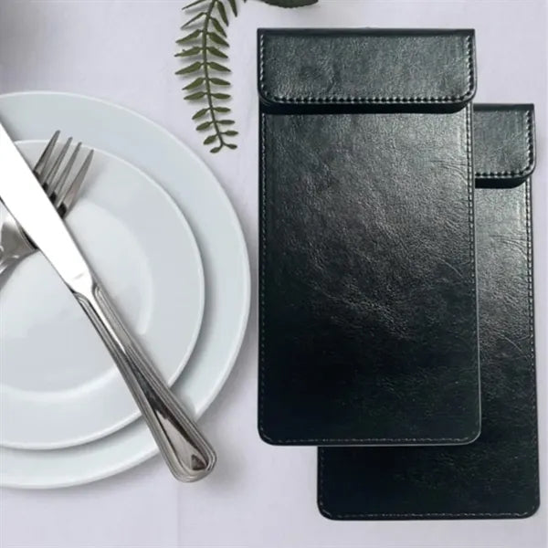 PU Leather Menu Holder & Bill Folder for Restaurant & Office