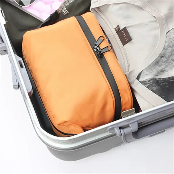 Durable Water Resistant Toiletry Bag with Zipper for Travel