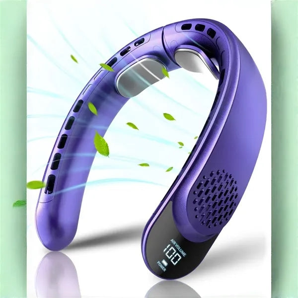 Neck Fan 4000mAh 3 Speed Portable Quiet Adjustable