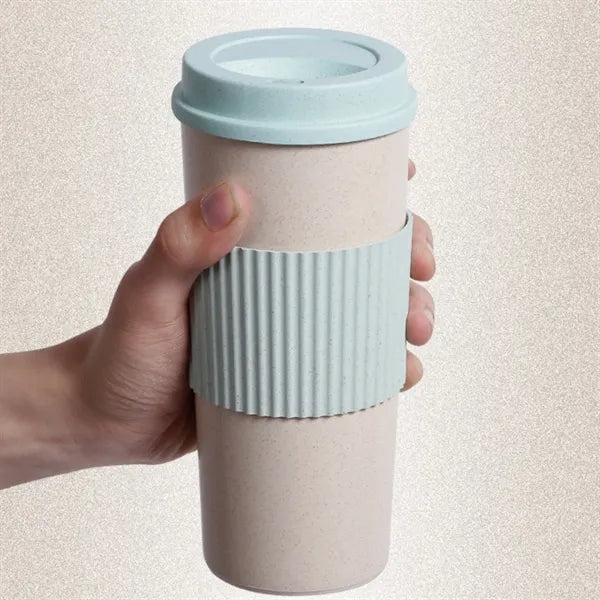Insulated Wheat Straw Tumbler