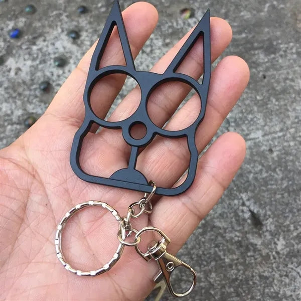 Cat Shape Self Defense Keychain