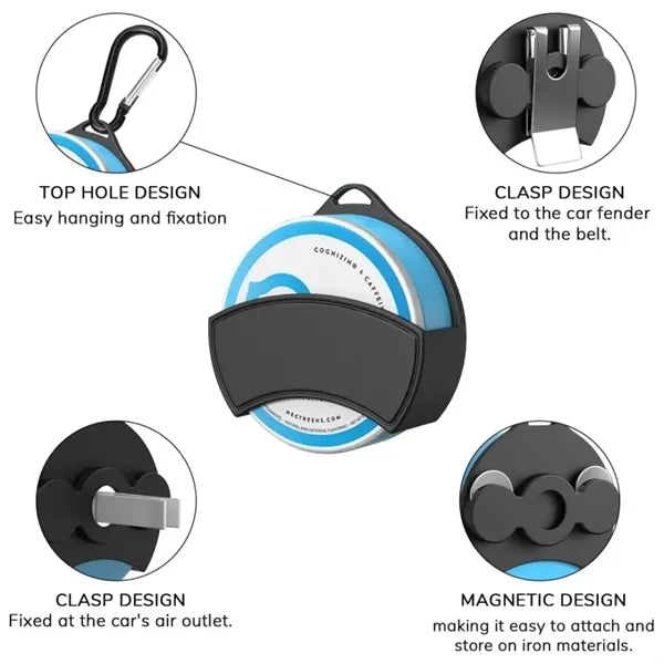 Silicone Belt Clip with Magnetic Mount