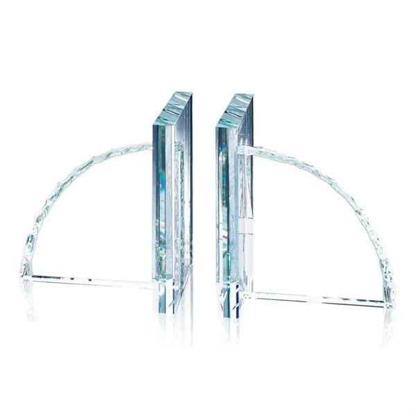 Chipped Bookends - Jade