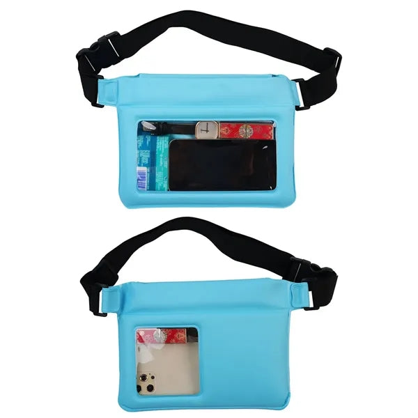 PVC Inflatable Floating Waist Bag Waterproof Fanny Pack