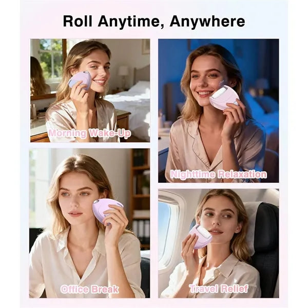 2-in-1 Ice Eye Face Roller