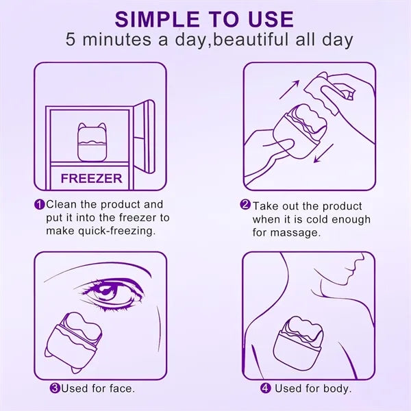 Facial Ice Roller Double Ended