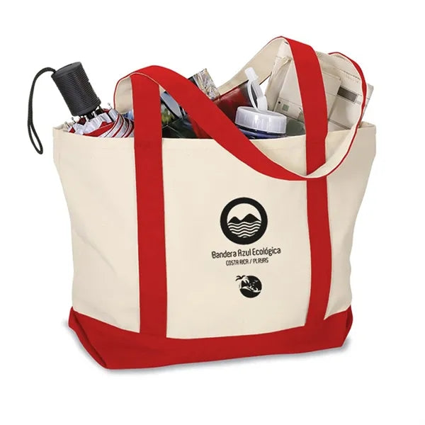Large Heavyweight Cotton Boat Tote