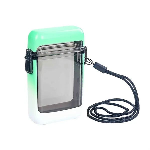 Waterproof Moistureproof Cigarette Box With Lanyard