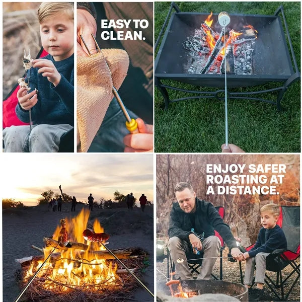 Telescoping Smores Roasting Sticks
