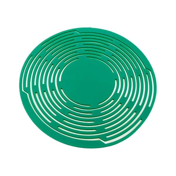 2-in-1 Collapsible Round Portable Carrier & Coaster
