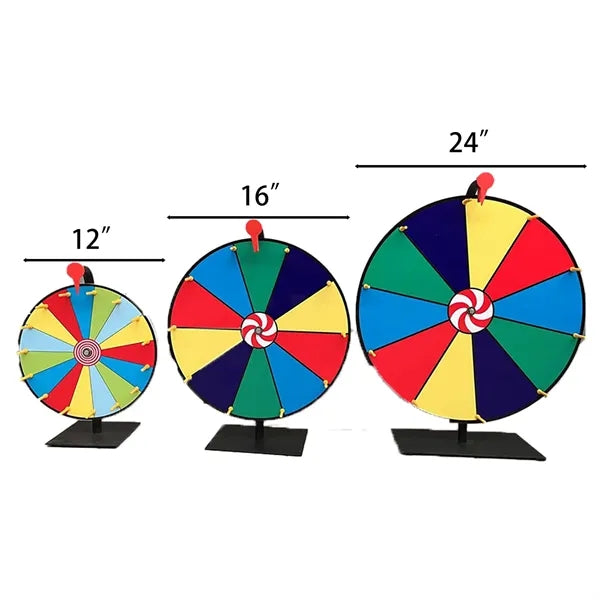 16-inches Circular Interactive Prize Wheel